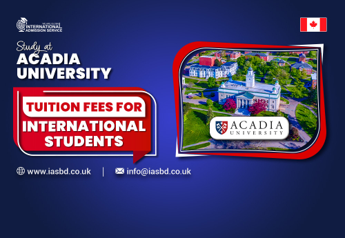 Acadia University tuition fees for international students Cover Photo