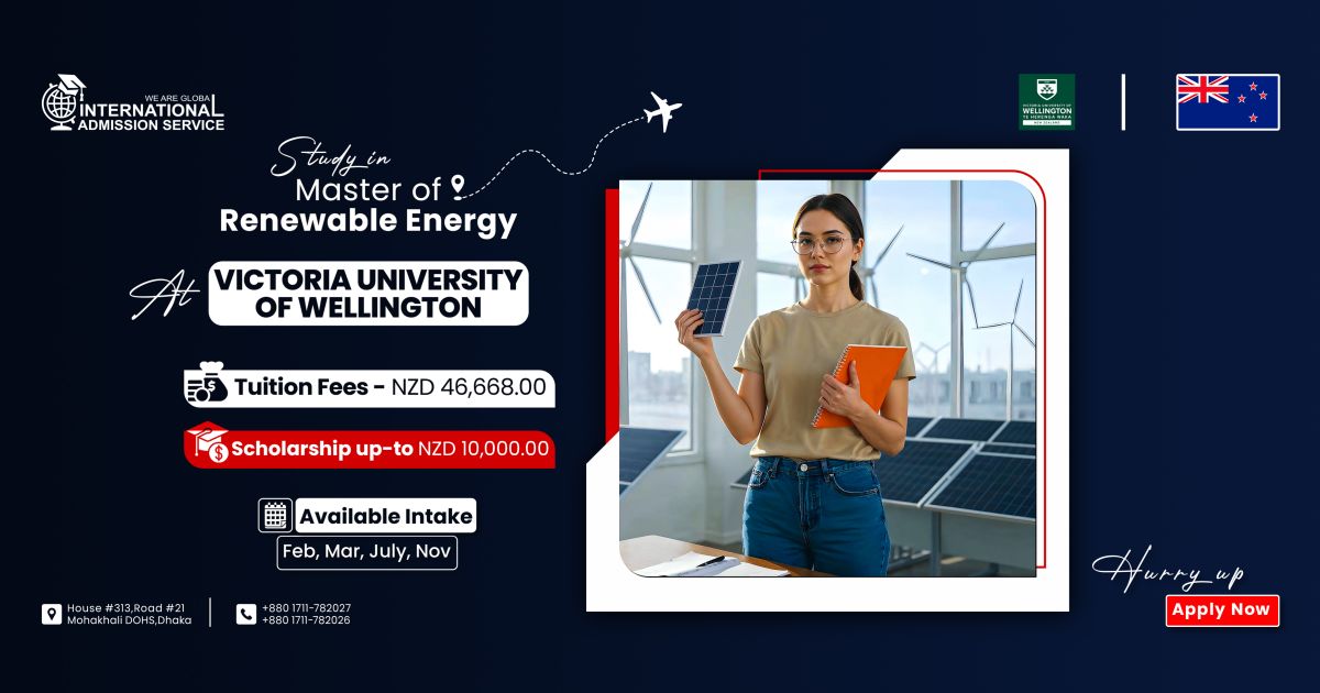 Master of Renewable Energy | Study Abroad
