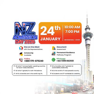 NZ University Admission & PR Info Day Banner