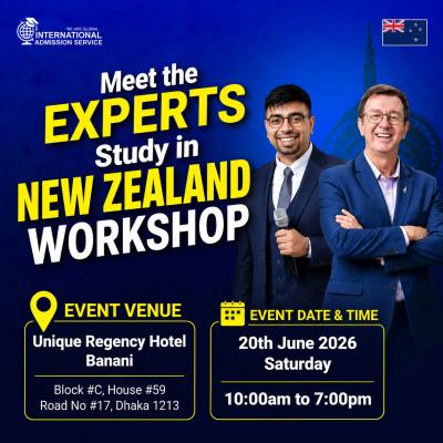 Study in New Zealand Workshop Banner