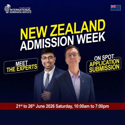 New Zealand Admission Week 2026 Banner