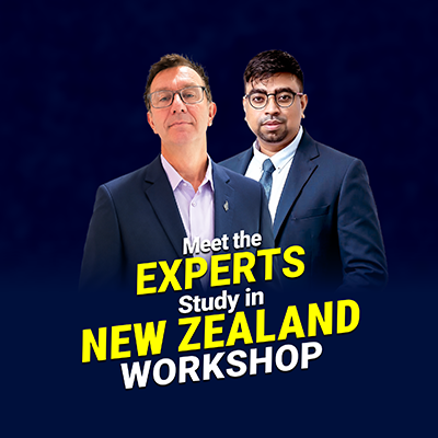 Study in New Zealand Workshop 2026 Banner